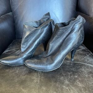 Sigerson Morrison ankle stiletto boots 10